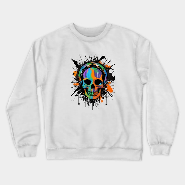 Trick or Trash Crewneck Sweatshirt by Prime Quality Designs